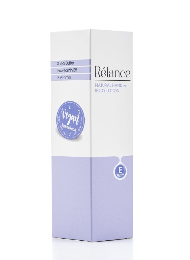 Relance Natural Hand & Body Lotion with Shea Butter, Provitamin B5, Vitamin E, 200ml, GMP & ISO Certified - Image 3
